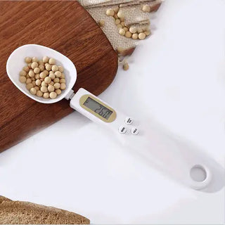 LCD digital measuring device Adjustable weighing spoon