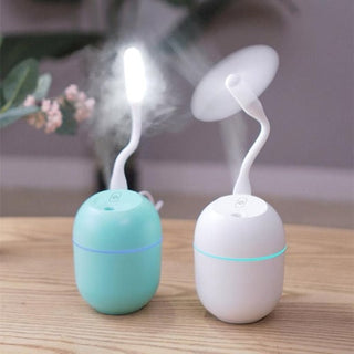 Mini ultrasonic humidifier white