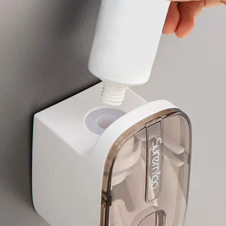 Automatic toothpaste dispenser