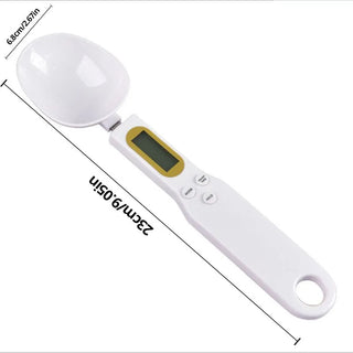 LCD digital measuring device Adjustable weighing spoon