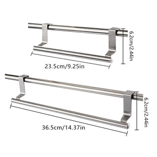 Stainless steel towel rail, hanging