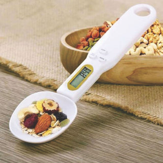 LCD digital measuring device Adjustable weighing spoon